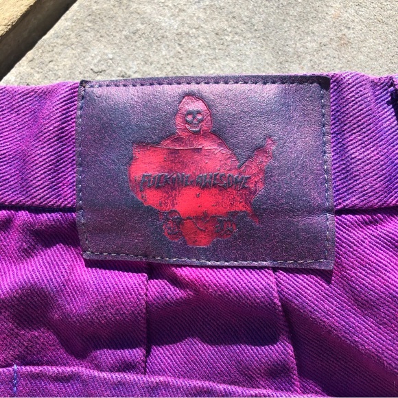 SOLD - Reworked Pleated Denim Pants - Picture 11 of 11